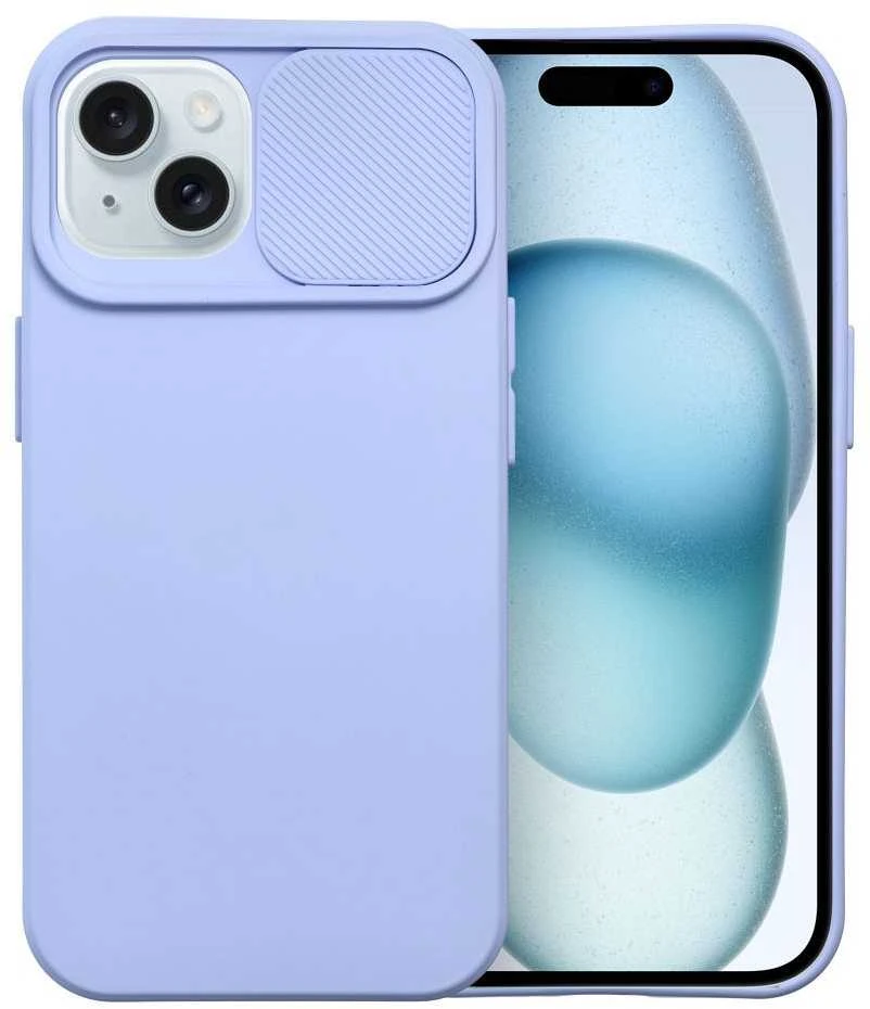 Dėklas Oem SLIDE case for IPHONE 15 lavender
