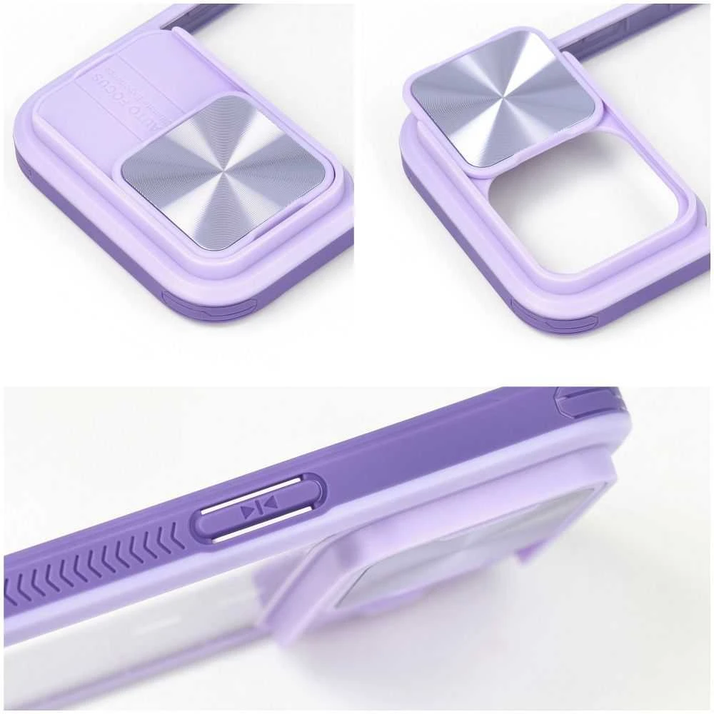 Dėklas Oem Case for iPhone XR Slider violetinė