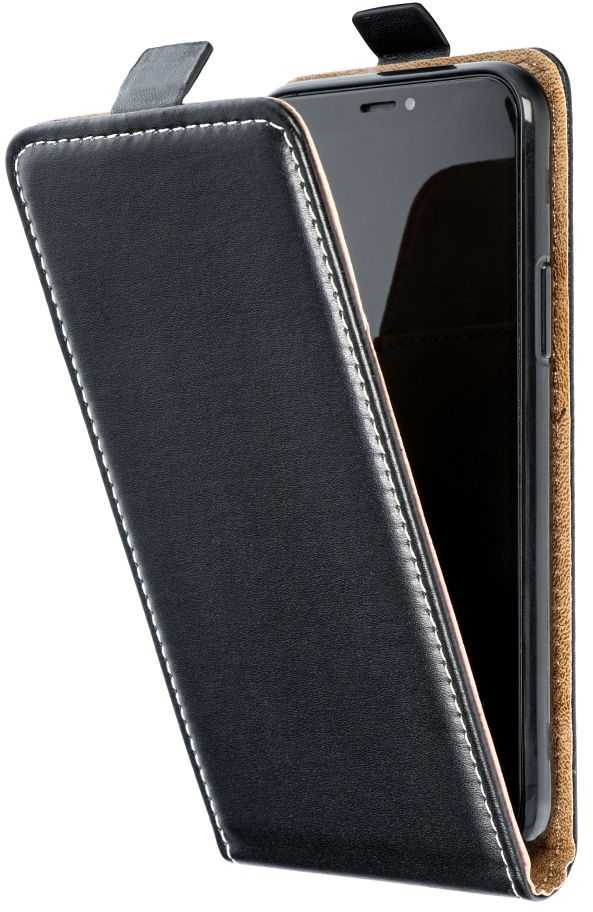 Dėklas Oem Vertical flip case for Huawei P30 PRO Slim Flexi Fresh juoda