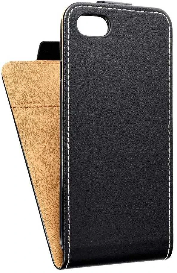 Oem Originalus vertikalus atverčiamas dėklas iPhone 7 / 8 / SE 2020 / SE 2022 Slim Flexi Fresh juodas