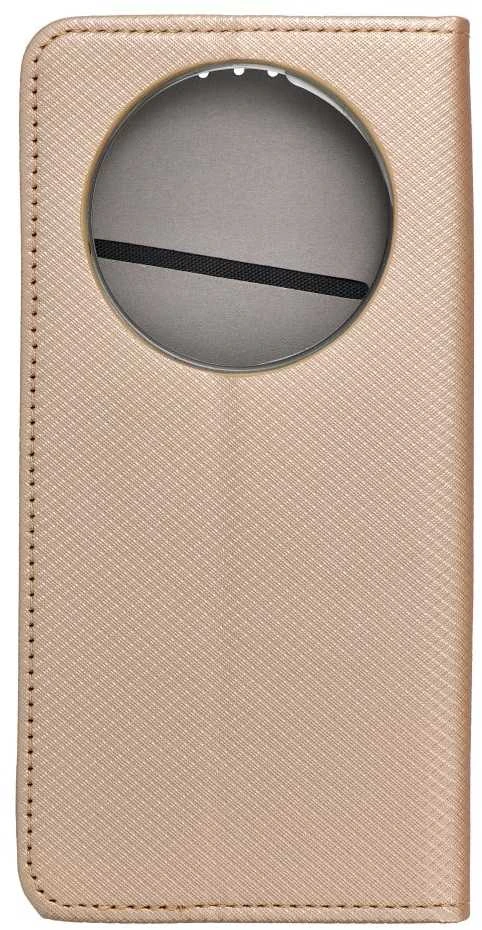 OEM atverčiamas dėklas Honor Magic 7 LITE Smart Case Book auksinis