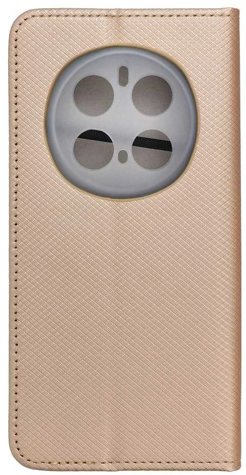 OEM atverčiamas dėklas Honor Magic 7 PRO Smart Case Book auksinis