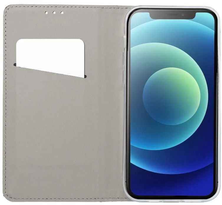 OEM atverčiamas dėklas Huawei P Smart 2019 Smart Case Book tamsiai mėlynas