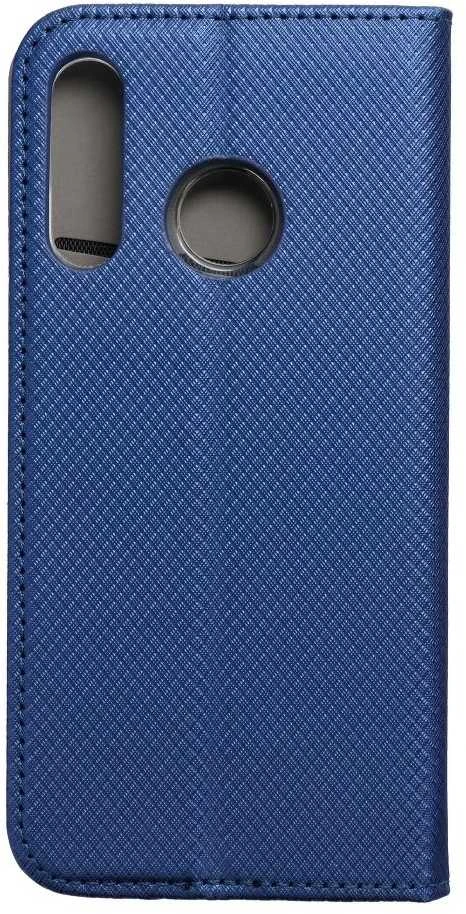 OEM atverčiamas dėklas Huawei P30 LITE Smart Case Book tamsiai mėlynas