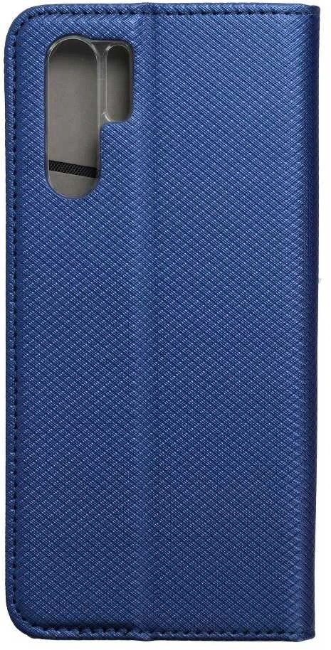 OEM atverčiamas dėklas Huawei P30 PRO Smart Case Book tamsiai mėlynas