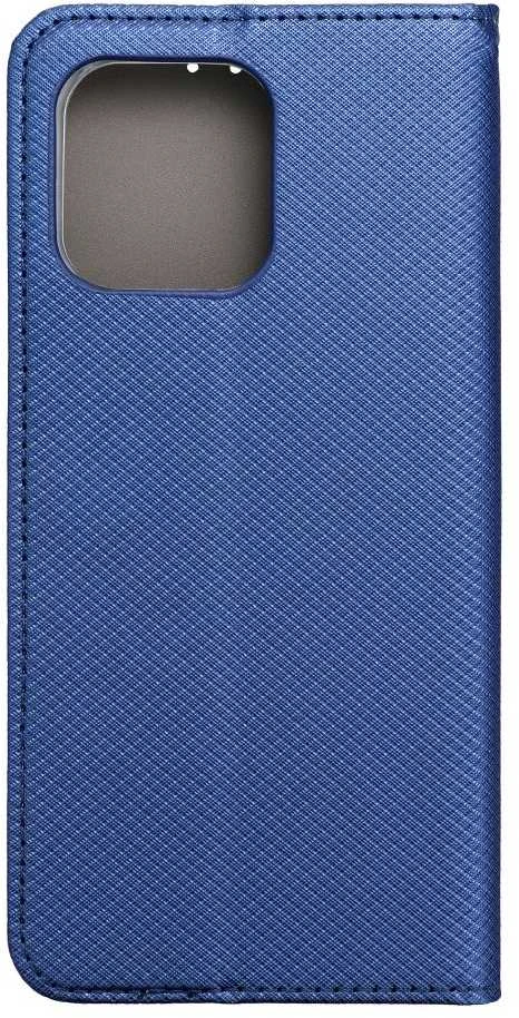 OEM atverčiamas dėklas Motorola G56 5G Smart Case Book, tamsiai mėlynas