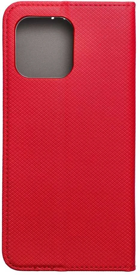 OEM atverčiamas dėklas Motorola G56 5G Smart Case Book, raudonas