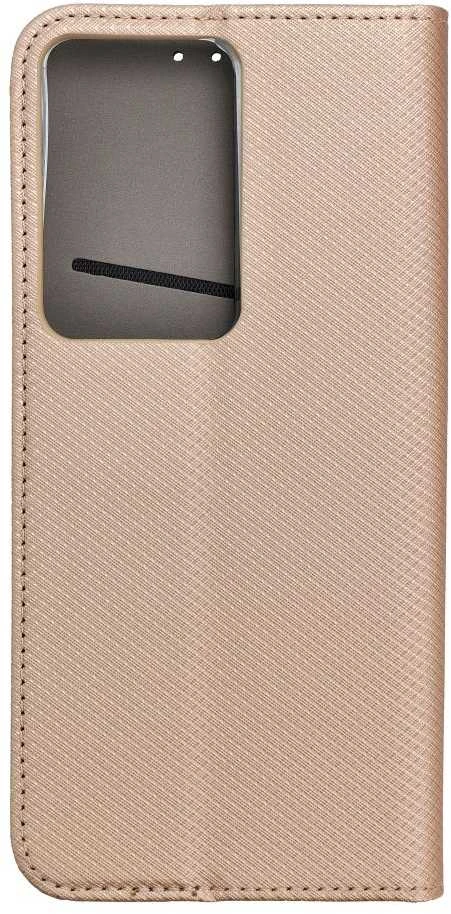 OEM atverčiamas dėklas Oppo A5 4G / A5 5G Smart Case Book auksinis