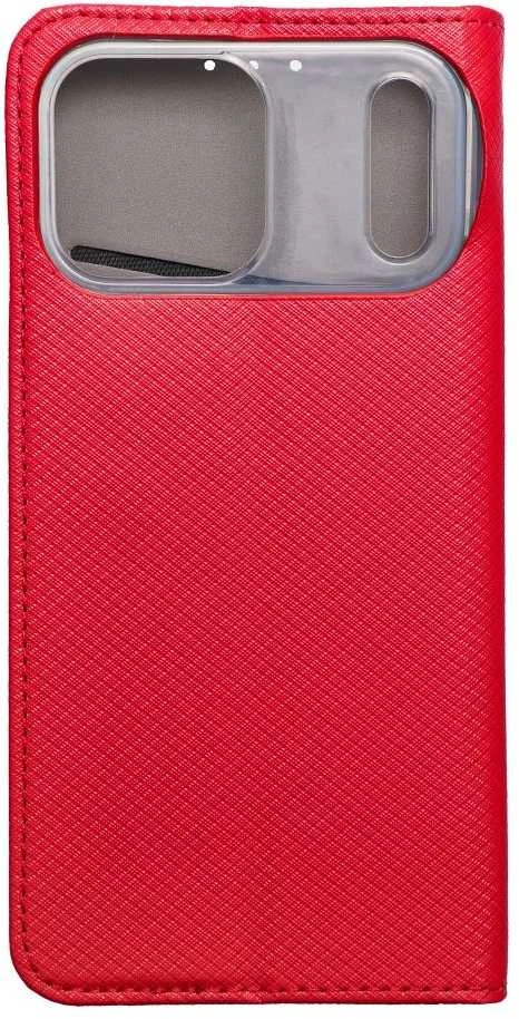 Dėklas Oem Flip case for iPhone 17 PRO MAX / 18 PRO MAX Smart Case Book red