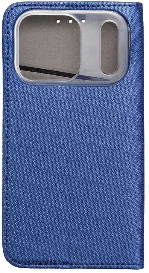 OEM atverčiamas dėklas, skirtas iPhone 17 PRO / 18 PRO, Smart Case Book, tamsiai mėlynas