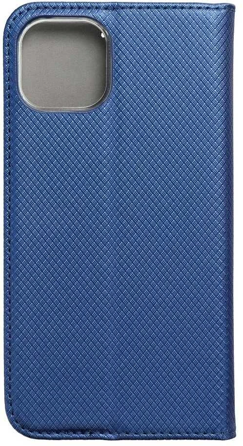 OEM atverčiamas dėklas, skirtas iPhone 13, Smart Case Book, tamsiai mėlynas