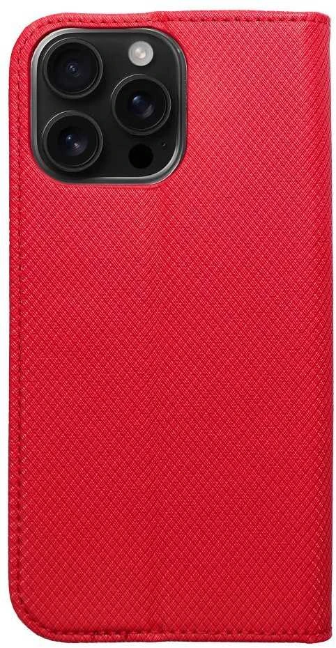 OEM atverčiamas dėklas, skirtas iPhone 16 PRO MAX, išmanusis dėklas, raudonas