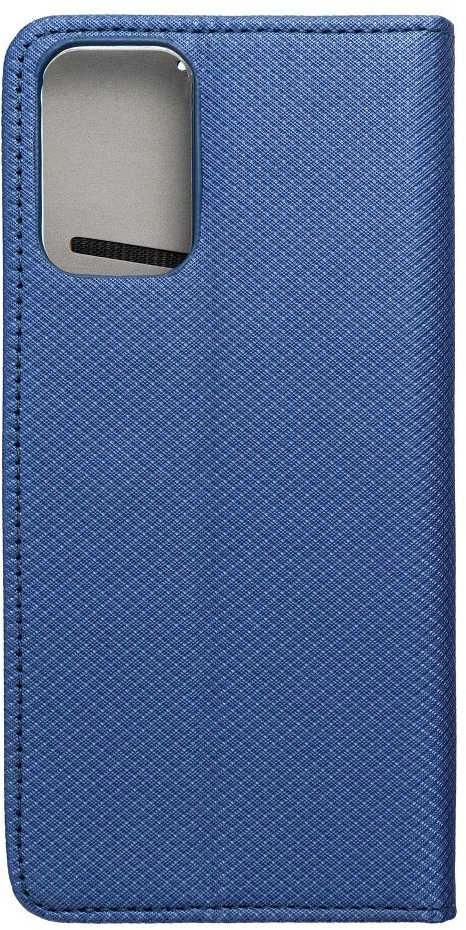 OEM atverčiamas dėklas Motorola G35 5G Smart Case Book tamsiai mėlynas