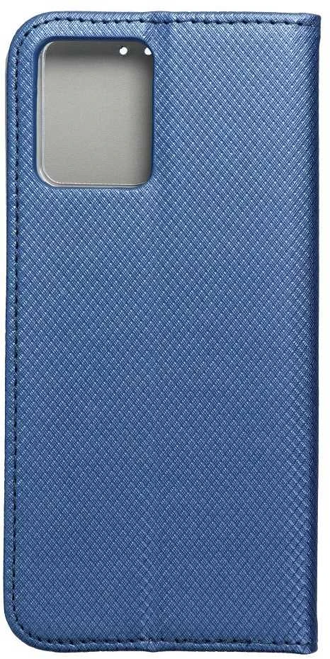 OEM atverčiamas dėklas Motorola G54 5G Smart Case Book, tamsiai mėlynas