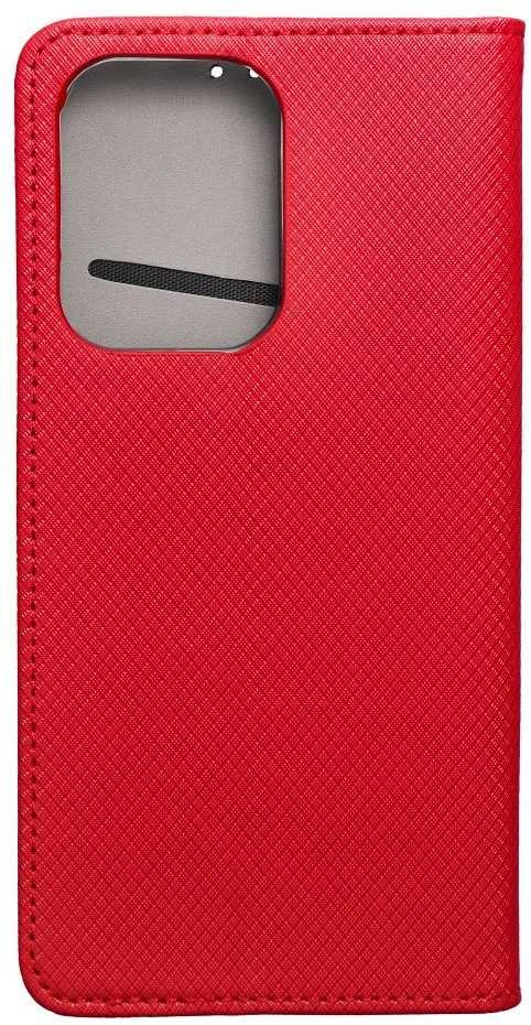 OEM atverčiamas dėklas Oppo Reno 13 PRO 5G Smart Case Book, raudonas