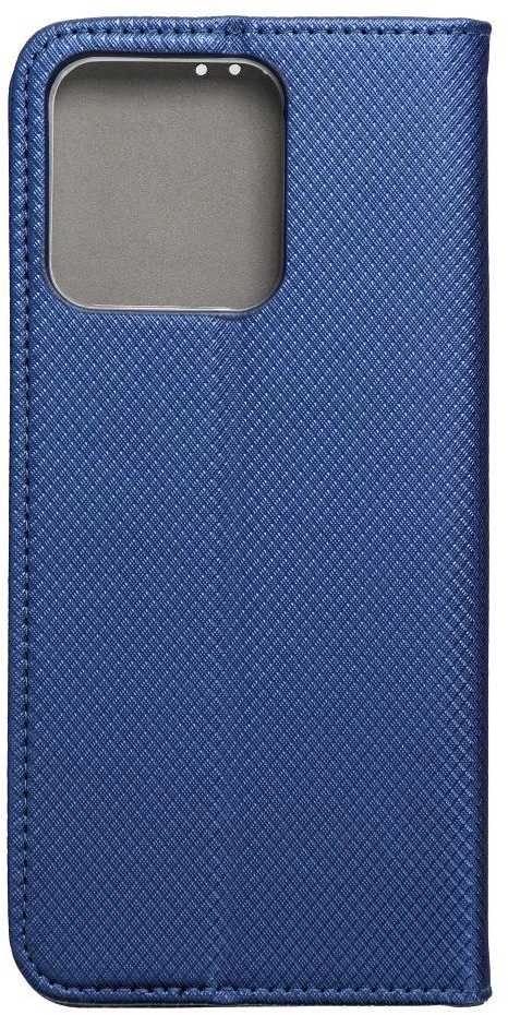 Atverčiamas dėklas, skirtas Realme C53 4G Smart Case Book, tamsiai mėlynas