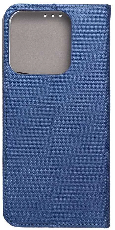 Atverčiamas dėklas, skirtas Realme C63 4G Smart Case Book, tamsiai mėlynas
