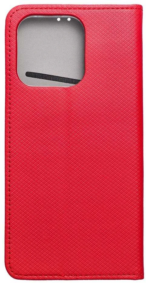 OEM atverčiamas dėklas, skirtas Honor X8b Smart Case Book, raudonas