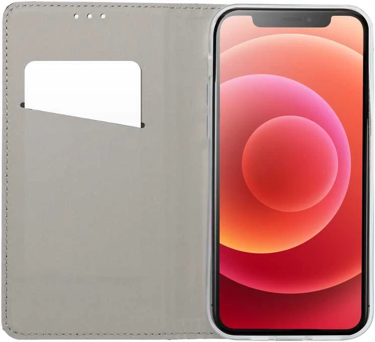 Oem Originalus atverčiamas dėklas Motorola E22 / E22i Smart Case Book, raudonas