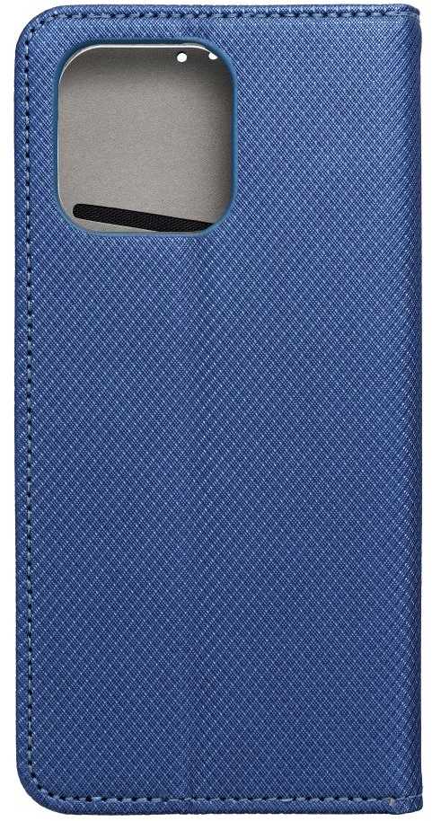 OEM atverčiamas dėklas Motorola G05 / G15 Smart Case Book, tamsiai mėlynas