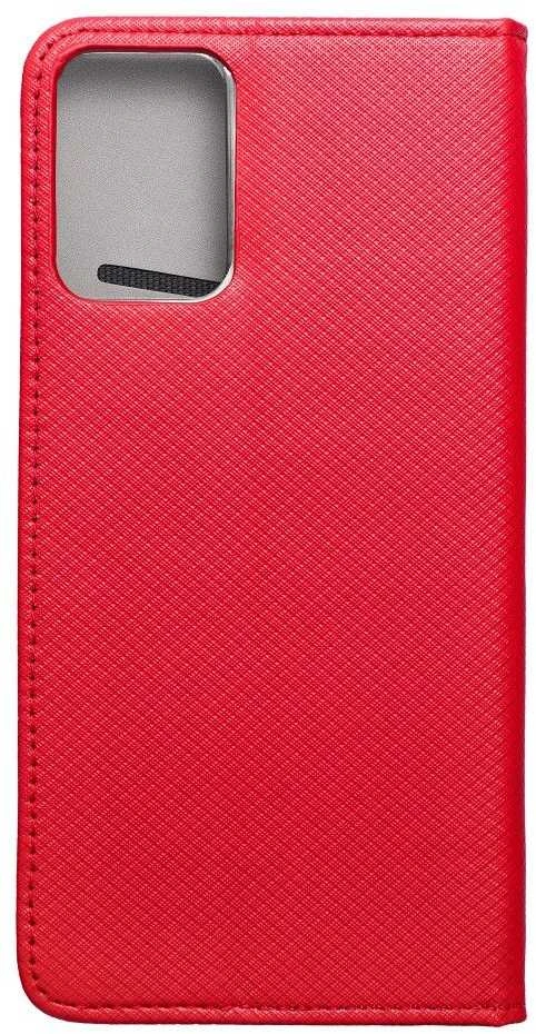 OEM atverčiamas dėklas Motorola G24 Smart Case Book, raudonas