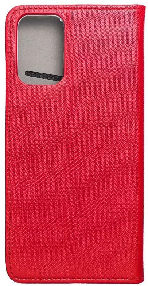 OEM atverčiamas dėklas Motorola G35 5G Smart Case Book, raudonas