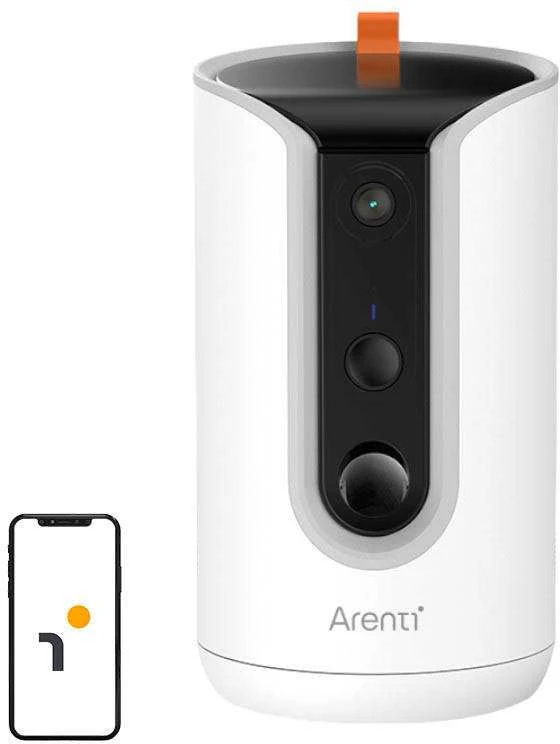 IP kameros skanėstų dozatorius Arenti Petcam Wi-Fi 5G 3MP 2K