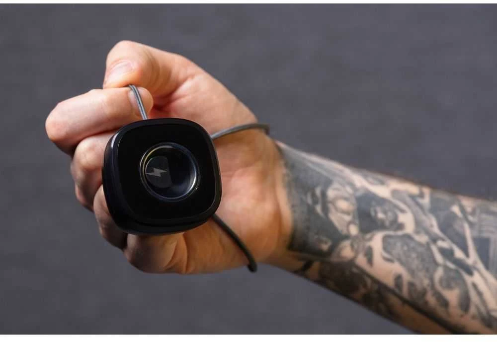OEM Smart Ring R8 - išmanusis keraminis žiedas su įkrovimo dėžute, 18 mm, juodas
