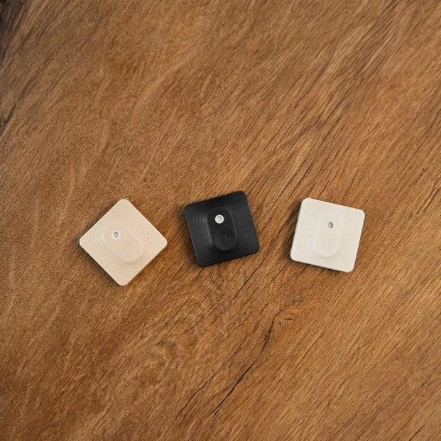 Shelly BLU H&T ZB temperatūros ir drėgmės sensorius, zigbee, juodas