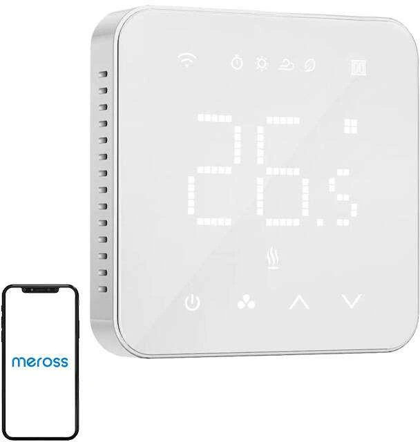 Meross MTS200 Wi-Fi termostatas veikia su Apple Homekit, SmartThings