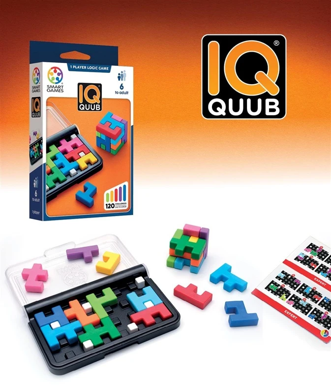 Smart_Games ŽAIDIMAS LOGINIS IQ QUUB