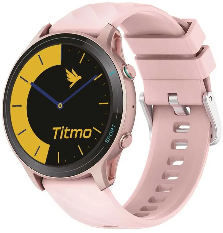 Išmanusis laikrodis TITMO O-100 (TFT, bluetooth call) pink