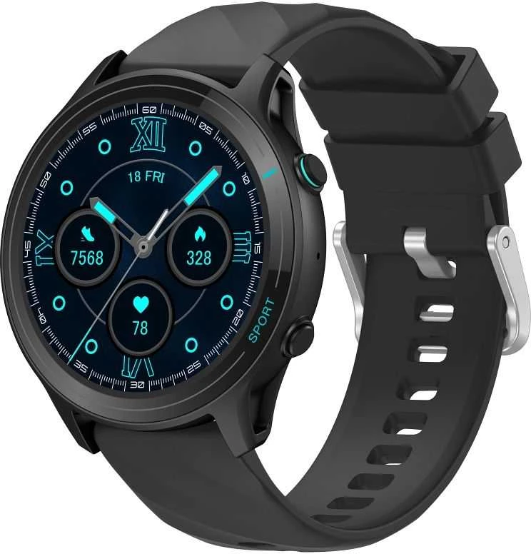 Išmanusis laikrodis TITMO O-100 (TFT, bluetooth call) juodas