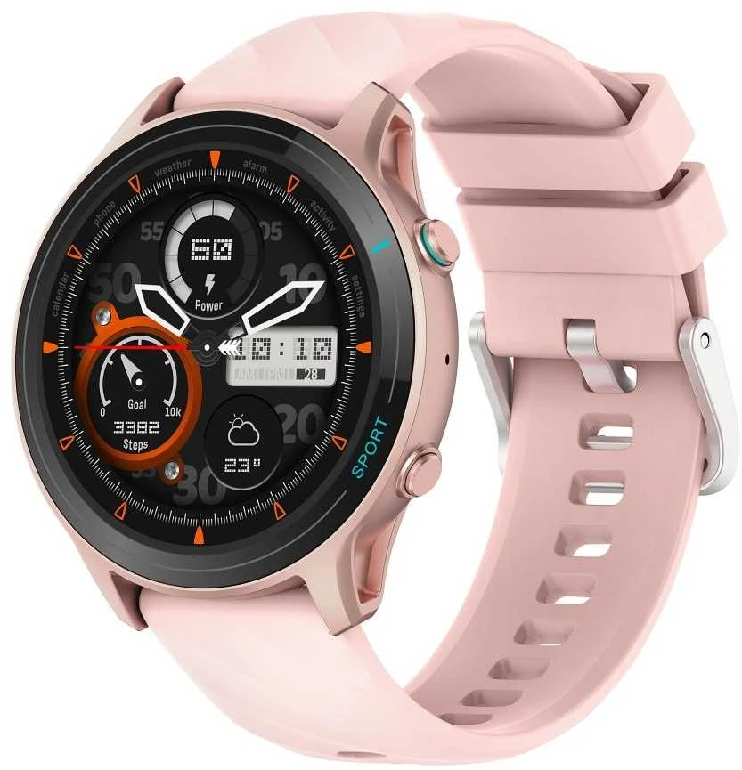 Išmanusis laikrodis TITMO O-100 (TFT, bluetooth call) pink