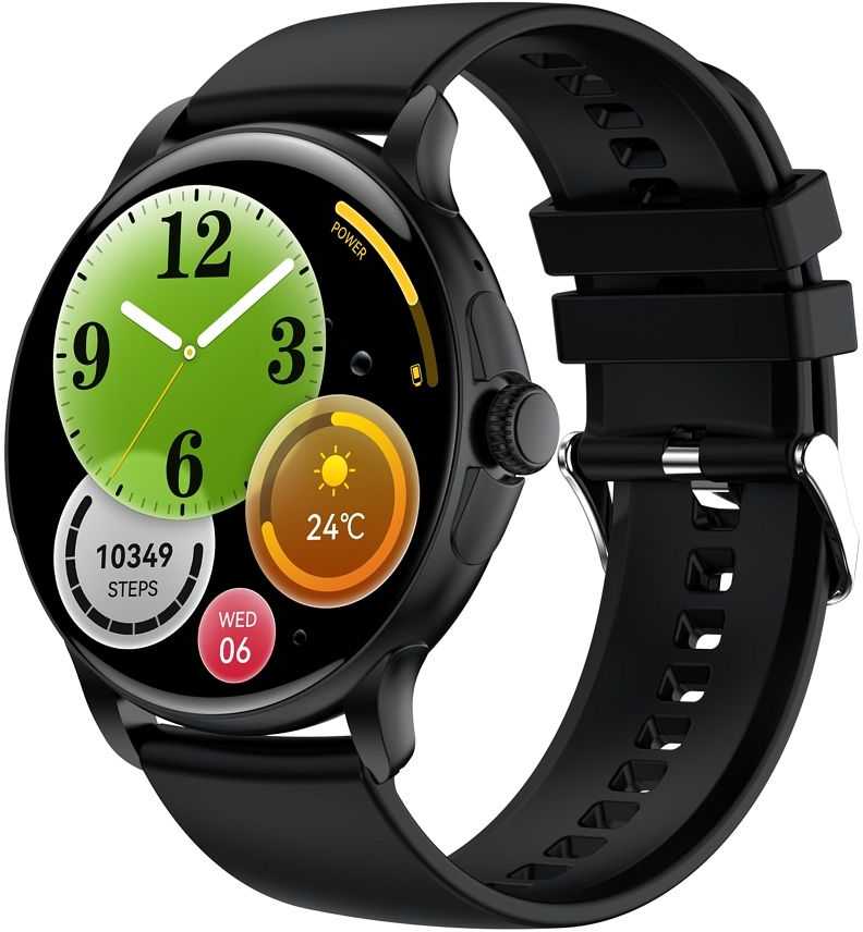 Išmanusis laikrodis TITMO O-150 (AMOLED, bluetooth call) juodas