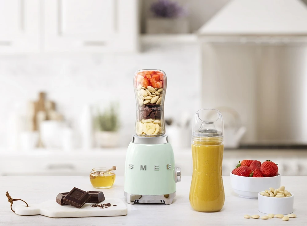 SMEG mini kokteilinė, PBF01PGEU, spalva: šviesiai žalia
