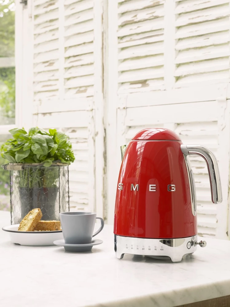 SMEG elektrinis virdulys su reguliuojama temperatūra KLF04RDEU