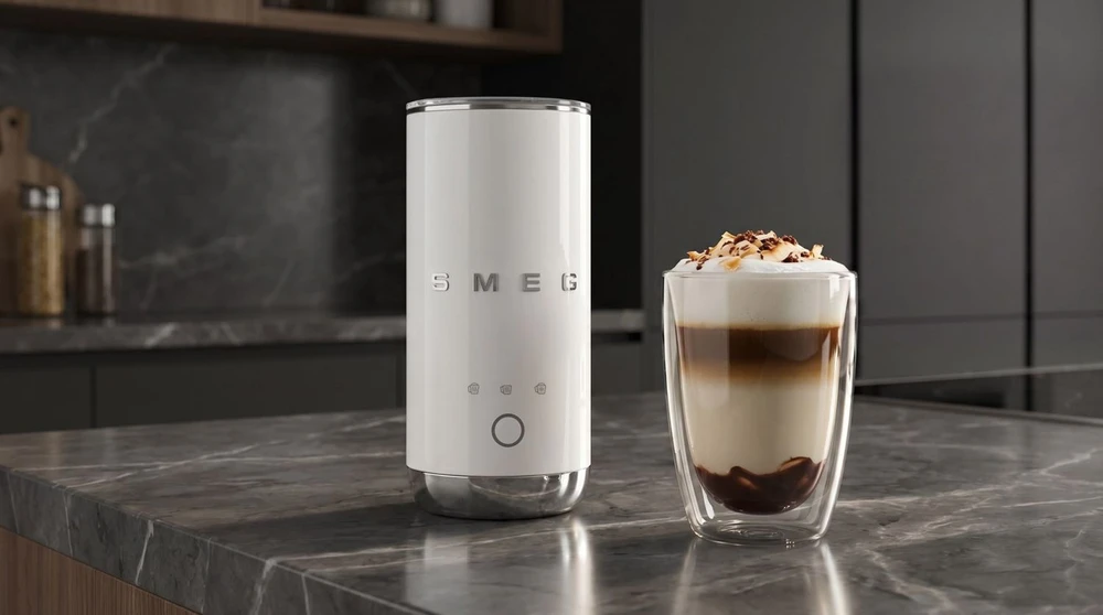 Smeg MFF02CREU milk frother/warmer Automatic milk frother/warmer Kreminis
