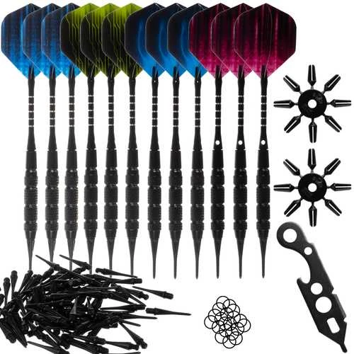 Smiginio rinkinys 12vnt + priedai Trizand 21629