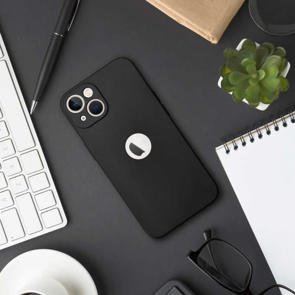 Dėklas Forcell Oem Case for iPhone 12 Soft juodas