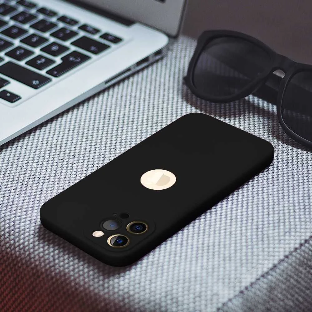 Dėklas Forcell Oem Case for iPhone 12 Soft juodas