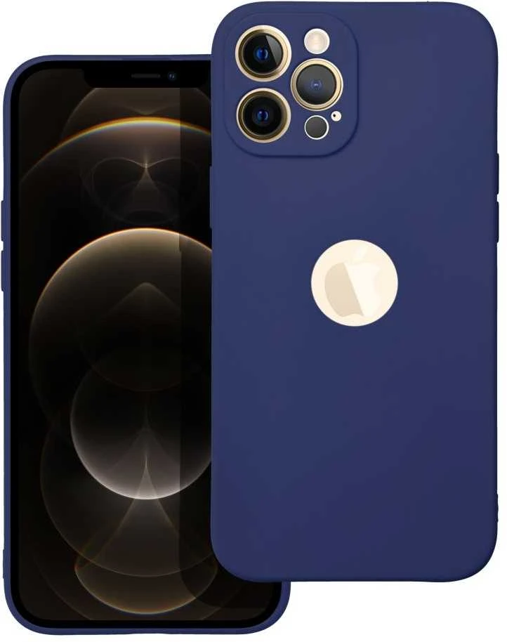 Dėklas Forcell Oem Case for iPhone 12 PRO MAX Soft dark mėlynas