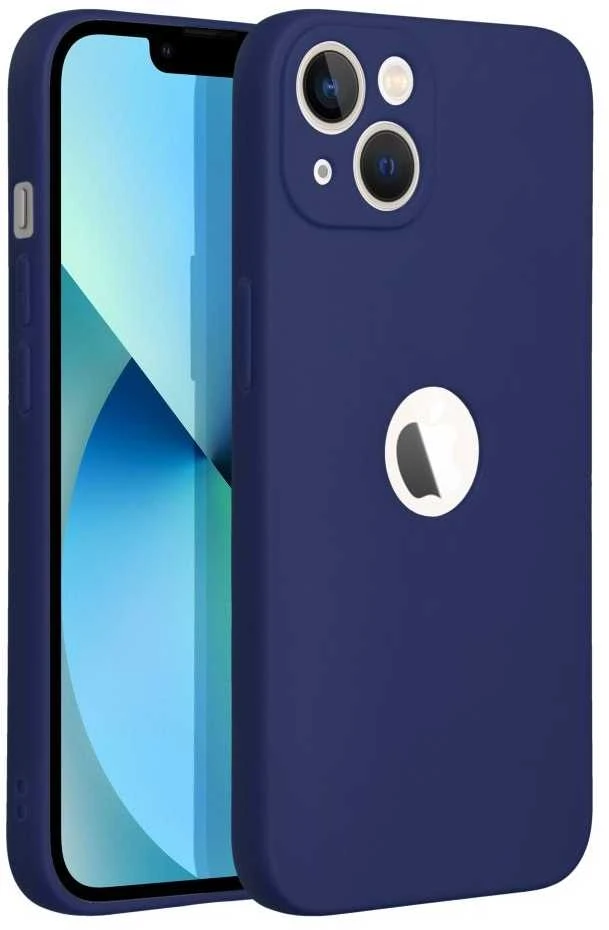 Forcell Oem dėklas, skirtas iPhone 13, minkštas, tamsiai mėlynas