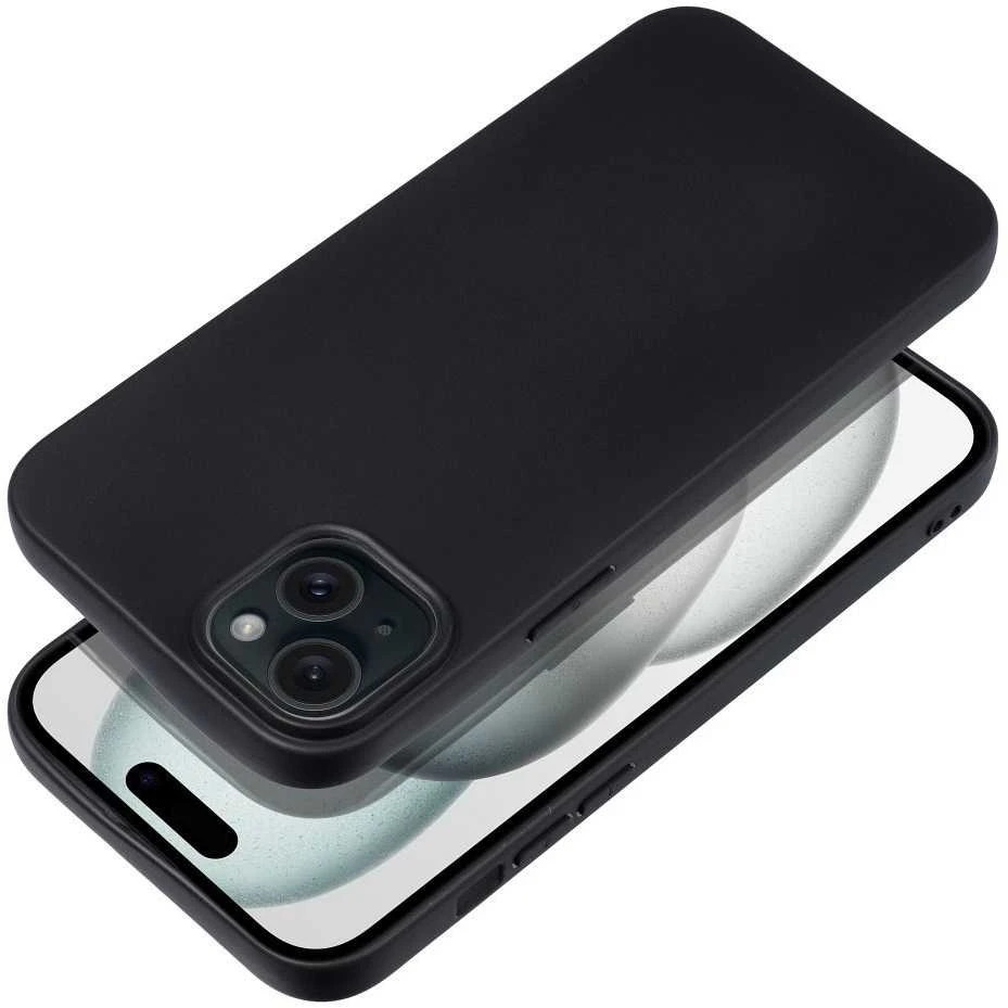 Dėklas Forcell Oem Case for iPhone 15 PLUS Soft juodas