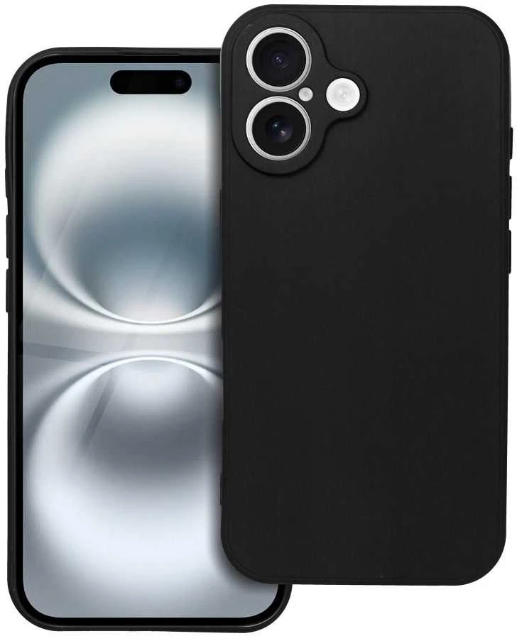 Dėklas Oem Case for iPhone 16 Soft juodas