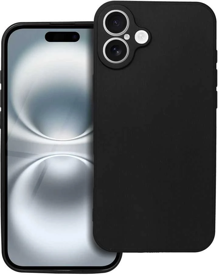 Dėklas Forcell Oem Case for iPhone 16 PLUS Soft juodas