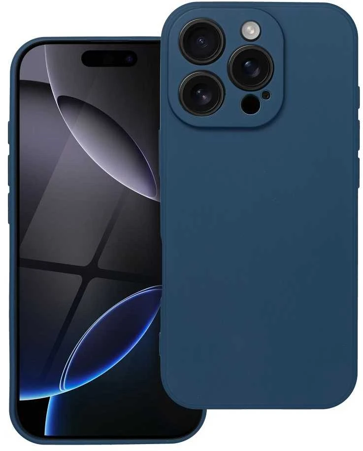 Dėklas Forcell Oem Case for iPhone 16 PRO Soft dark mėlynas