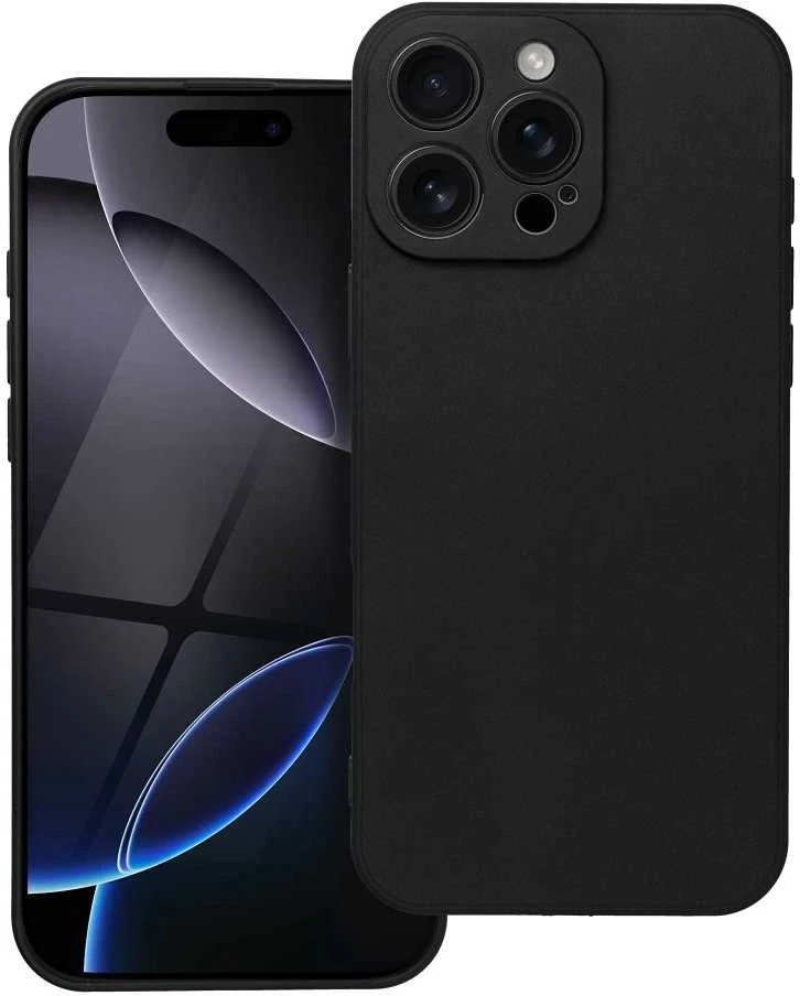 Dėklas Oem Case for iPhone 16 PRO MAX Soft juodas