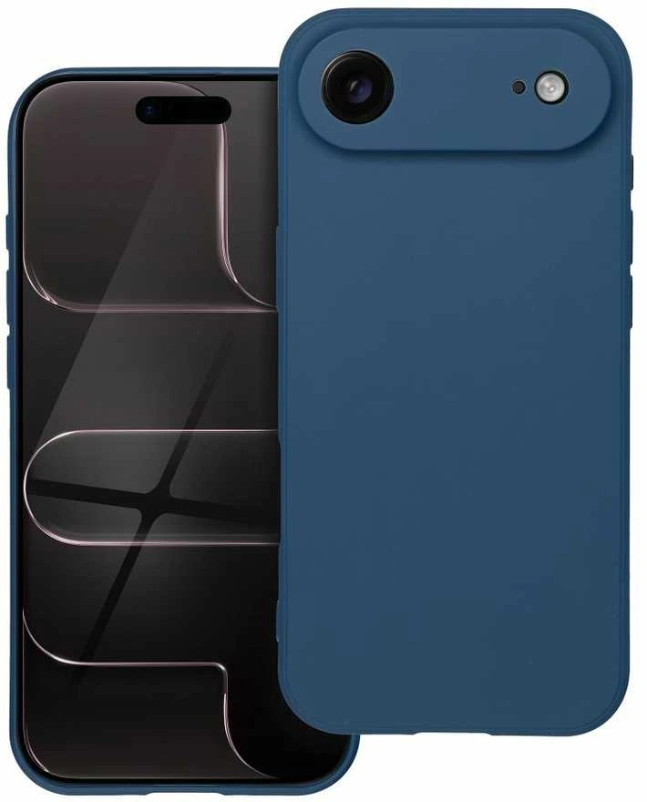 OEM dėklas, skirtas iPhone 17 AIR, minkštas, tamsus, mėlynas