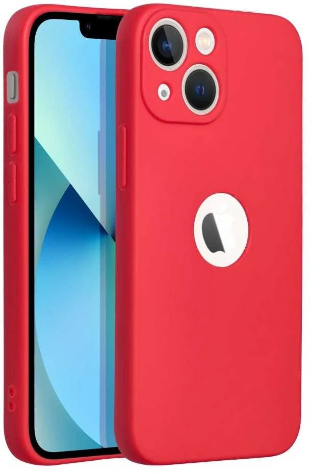 Forcell OEM dėklas, skirtas iPhone 13 MINI, minkštas, raudonas